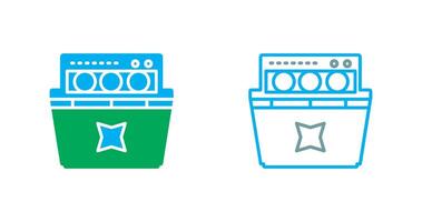 Lave-vaisselle icône conception vecteur