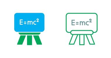 formule icône conception vecteur