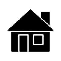 conception d'icône de maison vecteur