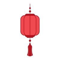 lanterne rouge du nouvel an chinois vecteur