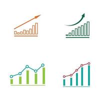 modèle de conception graphique icône illustration vectorielle en croissance vecteur