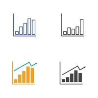 modèle de conception graphique icône illustration vectorielle en croissance vecteur