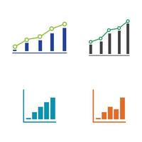 modèle de conception graphique icône illustration vectorielle en croissance vecteur