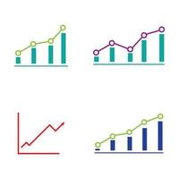 modèle de conception graphique icône illustration vectorielle en croissance vecteur