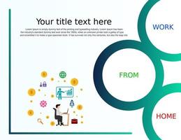 illustration vectorielle. modèle d'options de numéro d'infographie abstraite. peut être utilisé pour la mise en page du flux de travail, le diagramme, les 6 étapes commerciales, la bannière, la conception Web. vecteur