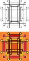 conception de motifs asiatiques et indiens traditionnels pour l'impression textile, les impressions sur tissu vecteur