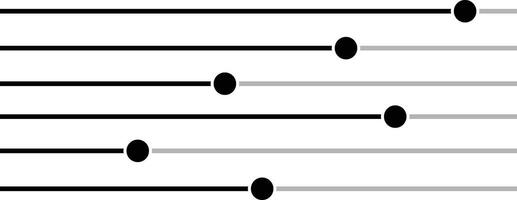 le volume glissière icône ensemble. vecteur