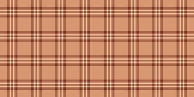 décor vérifier sans couture arrière-plan, ouvert textile en tissu . Pour des hommes chemise texture tartan modèle plaid dans Orange et rouge couleurs. vecteur