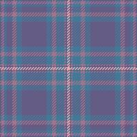 en tissu textile de vérifier Contexte modèle avec une plaid tartan texture transparent. vecteur