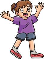 content enfant dessin animé coloré clipart illustration vecteur