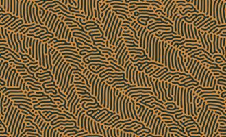 Orange vert turing lignes biologique forme motifs Contexte conception vecteur