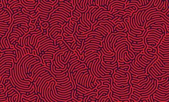 noir et rouge irrégulier biologique lignes turing modèle Contexte conception vecteur