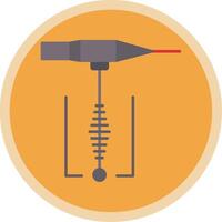 soudage plat multi cercle icône vecteur