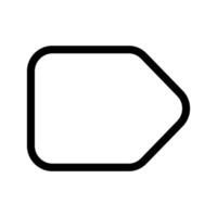 étiquette icône symbole conception illustration vecteur