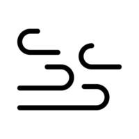 vent coup icône symbole conception illustration vecteur