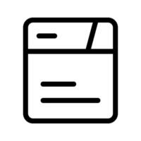 bloc-notes icône symbole conception illustration vecteur