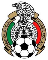 le logo de le mexicain Football fédération et nationale Football équipe vecteur
