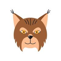 lynx terre icône clipart avatar logotype isolé illustration vecteur