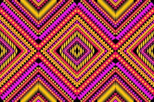 aztèque tribal géométrique Contexte sans couture Bande modèle. traditionnel ornement ethnique style. conception pour textile, tissu, vêtements, rideau, tapis, ornement, emballage. vecteur