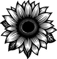 fleur - haute qualité logo - illustration idéal pour T-shirt graphique vecteur
