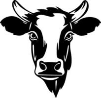 vache, noir et blanc illustration vecteur