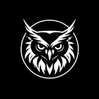 hibou - haute qualité logo - illustration idéal pour T-shirt graphique vecteur