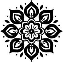 mandala - haute qualité logo - illustration idéal pour T-shirt graphique vecteur