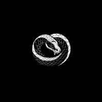 serpent - haute qualité logo - illustration idéal pour T-shirt graphique vecteur
