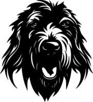 Écossais terrier - haute qualité logo - illustration idéal pour T-shirt graphique vecteur