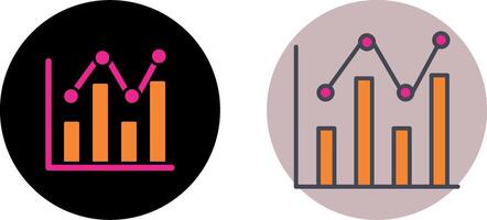 conception d'icônes d'analyse Web vecteur