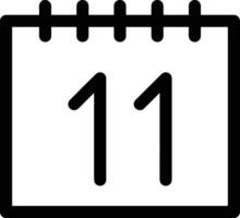 calendrier icône symbole image pour programme ou rendez-vous vecteur