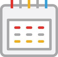 calendrier icône symbole image pour programme ou rendez-vous vecteur