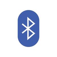 vecteur d'icône bluetooth