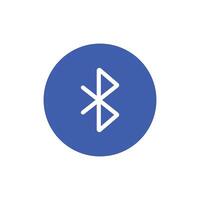 vecteur d'icône bluetooth