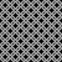 motif abstrait sans couture noir et blanc. arrière-plan et toile de fond. conception ornementale en niveaux de gris. vecteur