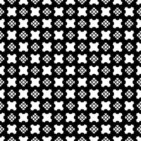 motif abstrait sans couture noir et blanc. arrière-plan et toile de fond. conception ornementale en niveaux de gris. vecteur