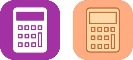 conception d & # 39; icône de calculatrice vecteur