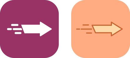 La Flèche suivant icône conception vecteur