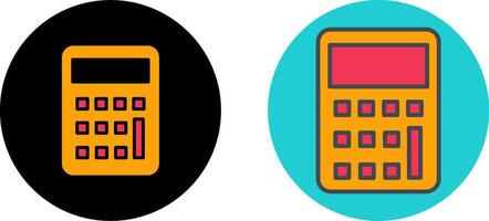 conception d & # 39; icône de calculatrice vecteur