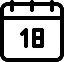 calendrier icône symbole image pour programme ou rendez-vous vecteur