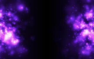ultra-violet embrasé bokeh lumières abstrait Contexte vecteur