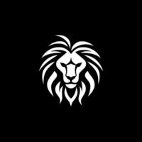 Lion - minimaliste et plat logo - illustration vecteur