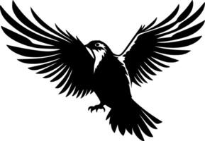 pigeon, noir et blanc illustration vecteur