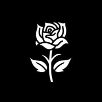 rose, minimaliste et Facile silhouette - illustration vecteur