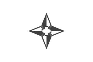 vecteur de conception de modèle de logo de flèche, illustration d'icône