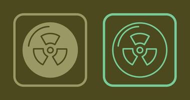radiation icône conception vecteur