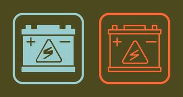 conception d'icône d'accumulateur vecteur