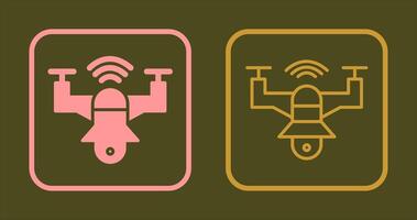 conception d'icône de drone vecteur