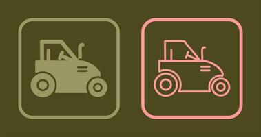 conception d'icône de tracteur vecteur