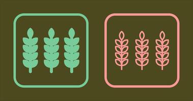 conception d'icône de blé vecteur